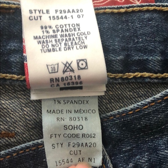 Lucky Brand Mid Rise Flare - Picture 6 of 6